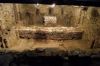 Casola Valsenio (RA)_Pieve. Veduta complessiva della cripta in corso di scavo.